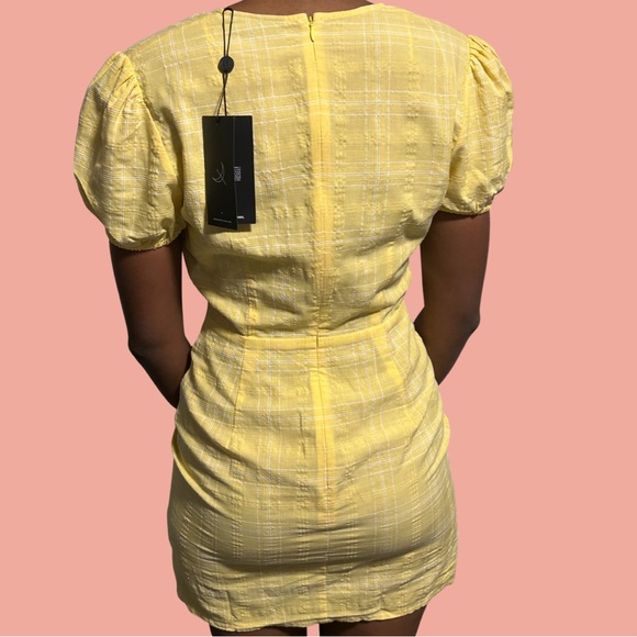 THE FIFTH LABEL Hummingbird Check DRESS - Picture 7 of 7